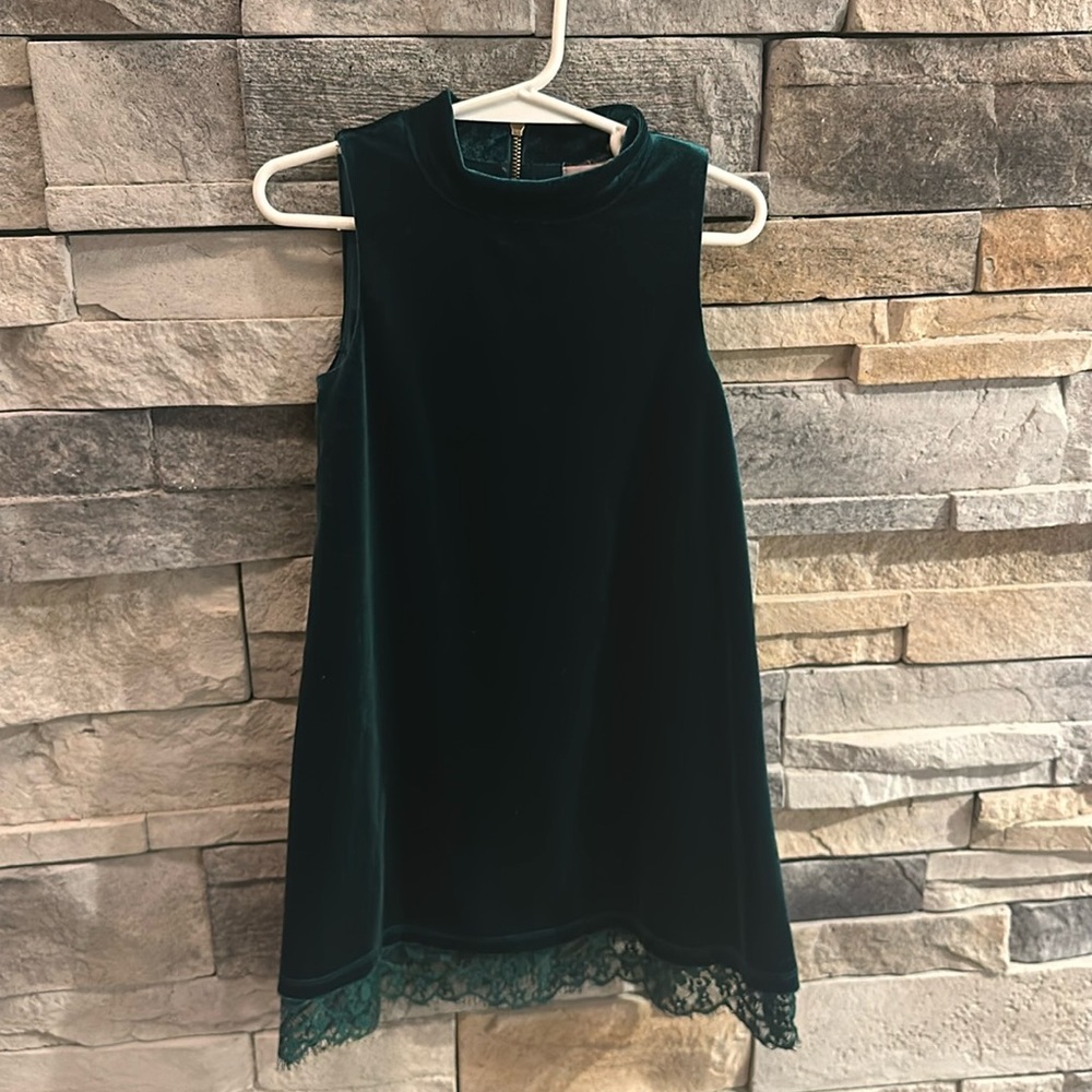 🌲GB Green Velvet Dress🌲
